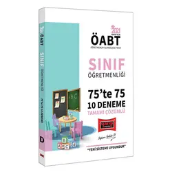 Yargı 2021 ÖABT Sınıf Öğretmenliği 75te 75 Çözümlü 10 Deneme Sınavı