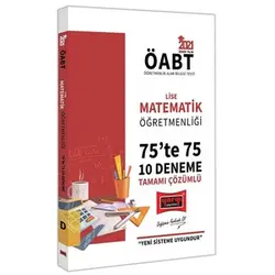 Yargı 2021 ÖABT Lise Matematik Öğretmenliği 75’te 75 Tamamı Çözümlü 10 Deneme Sınavı