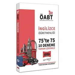 Yargı 2021 ÖABT İngilizce Öğretmenliği 75’te 75 Tamamı Çözümlü 10 Deneme Sınavı