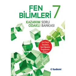Tudem 7.Sınıf Fen bilimleri Kazanım Odaklı Soru Bankası