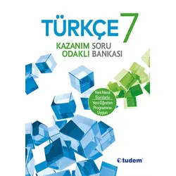 Tudem 7.Sınıf Türkçe Kazanım Odaklı Soru Bankası