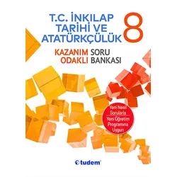 Tudem 8.Sınıf İnkilap Tarihi Kazanım Odaklı Soru Bankası