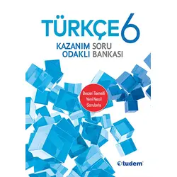 Tudem 6.Sınıf Türkçe Kazanım Odaklı Soru Bankası