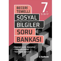Tudem 7.Sınıf Sosyal Bilgiler Beceri Temelli Soru Bankası