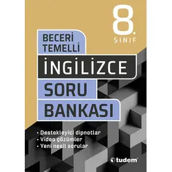 Tudem 8.Sınıf İngilizce Beceri Temelli Soru Bankası