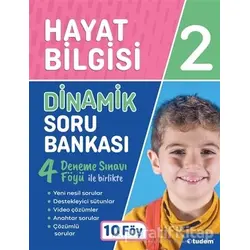 2. Sınıf Hayat Bilgisi Dinamik Soru Bankası (10 Föy) - Kolektif - Tudem Yayınları