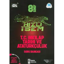 8.Sınıf Hızlı İsem İnkılap Tarihi Soru Bankası İsem Yayıncılık