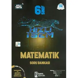 6.Sınıf Hızlı İsem Matematik Soru Bankası İsem Yayıncılık
