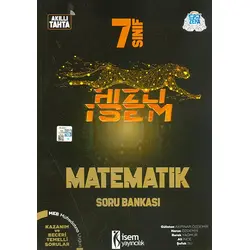 7.Sınıf Hızlı İsem Matematik Soru Bankası İsem Yayıncılık