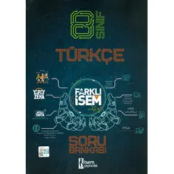 8.Sınıf Farklı İsem Türkçe Soru Bankası İsem Yayıncılık