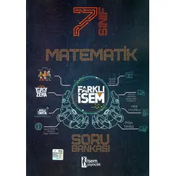 7.Sınıf Matematik Soru Bankası İsem Yayıncılık