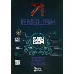 7.Sınıf Farklı İsem İngilizce Soru Bankası İsem Yayıncılık