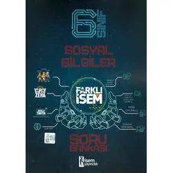 6.Sınıf Farklı İsem Sosyal Bilgiler Soru Bankası İsem Yayıncılık