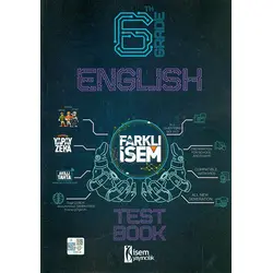 6.Sınıf İngilizce Farklı İsem Soru Bankası İsem Yayınları