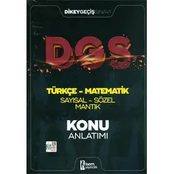 2021 DGS Konu Anlatımlı İsem Yayıncılık