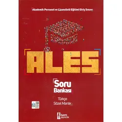 2021 ALES Sözel Soru Bankası İsem Yayıncılık