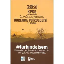 2021 İsem KPSS Eğitim Bilimleri Öğrenme Psikolojisi 21 Deneme