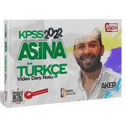 İsem 2022 KPSS Türkçe Aşina Video Ders Notu - Aker Kartal