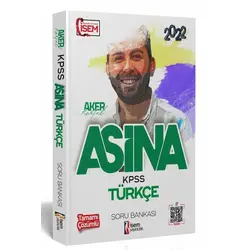 İsem 2022 KPSS Türkçe Aşina Soru Bankası Çözümlü