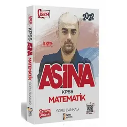 İsem 2022 KPSS Matematik Aşina Soru Bankası Çözümlü