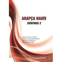 Arapça Nahiv - Sentaks 2 - Selim Karaçağa - Gece Kitaplığı