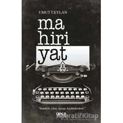 Mahiriyat - Umut Ceylan - Gece Kitaplığı
