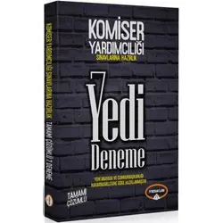 Yediiklim Komiser Yardımcılığı Sınavlarına Hazırlık Çözümlü 7 Deneme