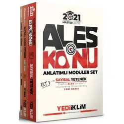 Yediiklim Master 2021 ALES Konu Anlatımlı Modüler Set