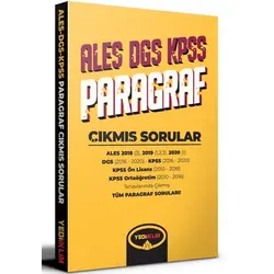 Yediiklim Ales Dgs Kpss Paragraf Çıkmış Sorular