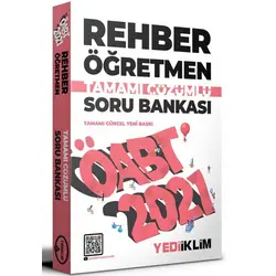 Yediiklim 2021 ÖABT Rehber Öğretmen Tamamı Çözümlü Soru Bankası