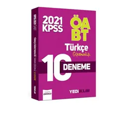 Yediiklim 2021 ÖABT Türkçe Öğretmenliği Çözümlü 10 Deneme