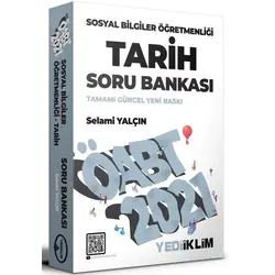 Yediiklim 2021 ÖABT Sosyal Bilgiler Öğretmenliği Tarih Soru Bankası