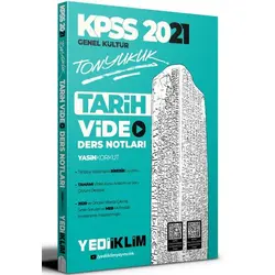 Yediiklim 2021 KPSS Tonyukuk Tarih Video Ders Notları