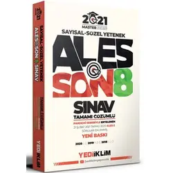 Yediiklim 2021 Ales Tamamı Çözümlü Son 8 Sınav Çıkmış Sorular