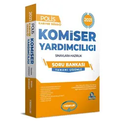 Yediiklim 2021 Komiser Yardımcılığı Sınavlarına Hazırlık Tamamı Çözümlü Soru Bankası