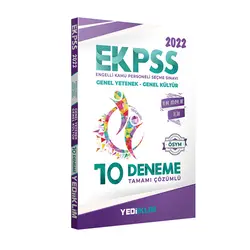 Yediiklim 2022 EKPSS Tüm Adaylar Tamamı Çözümlü 10 Deneme