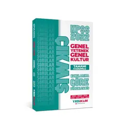 Yediiklim 2022 KPSS GY-GK Konularına Göre Tamamı Çözümlü Çıkmış Sorular(2015-2021)