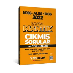 Yediiklim 2022 KPSS-ALES-DGS Sayısal Mantık Tamamı Çözümlü Çıkmış Sorular
