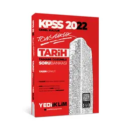 Yediiklim 2022 KPSS Genel Kültür Tonyukuk Tarih Tamamı Çözümlü Soru Bankası