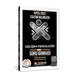 Yediiklim 2022 KPSS Eğitim Bilimleri Atölye Serisi Gelişim Psikolojisi Tamamı Çözümlü Soru Bankası