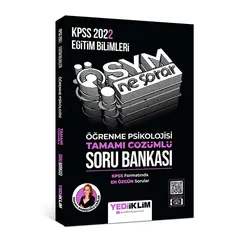 Yediiklim 2022 KPSS Eğitim Bilimleri ÖSYM Ne Sorar Öğrenme Psikolojisi Tamamı Çözümlü Soru Bankası