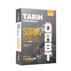 Yediiklim 2022 ÖABT Tarih Öğretmenliği Tamamı Video Çözümlü Soru Bankası