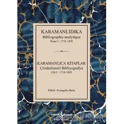 Karamanlıca Kitaplar - Evangelia Balta - İş Bankası Kültür Yayınları