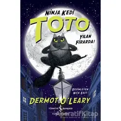 Yılan Firarda - Ninja Kedi Toto - Dermot OLeary - İş Bankası Kültür Yayınları