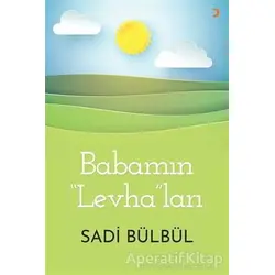 Babamın Levhaları - Sadi Bülbül - Cinius Yayınları