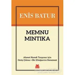 Memnu Mıntıka - Enis Batur - Kırmızı Kedi Yayınevi
