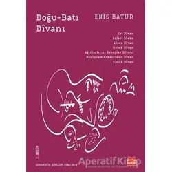 Doğu-Batı Divanı - Enis Batur - Kırmızı Kedi Yayınevi