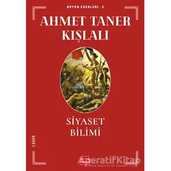 Siyaset Bilimi - Ahmet Taner Kışlalı - Kırmızı Kedi Yayınevi