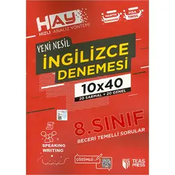 Teas 8.Sınıf İngilizce Denemesi