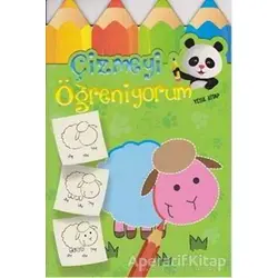 Çizmeyi Öğreniyorum (Yeşil Kitap) - Kolektif - Parıltı Yayınları Boyama ve Çıkartma Kitapları